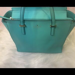 Kate Spade Cedar Street Hayden Leather Purse in Fresh Air